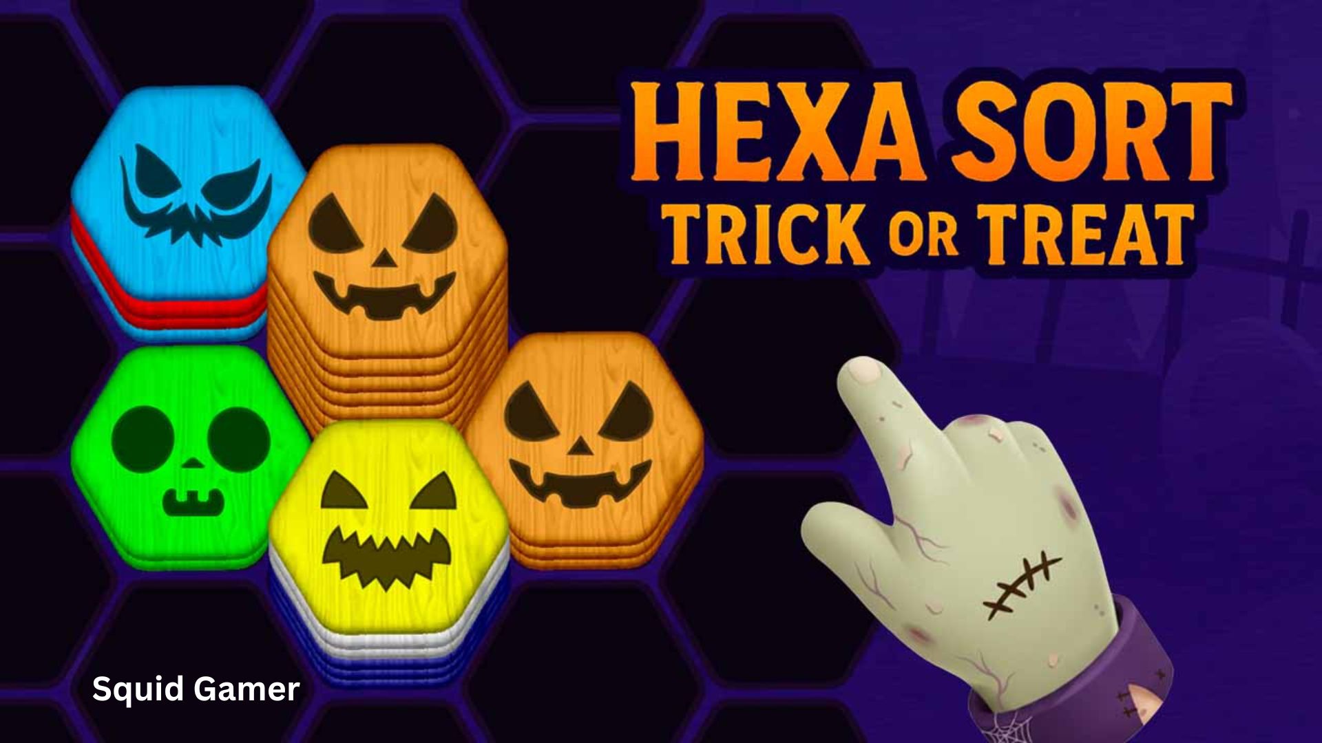 Hexa Sort Trick or Treat – A Spooky Puzzle Adventure